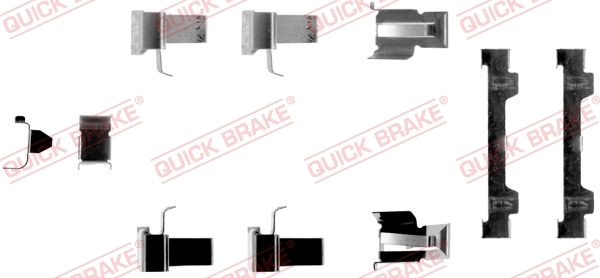 Accessory Kit, disc brake pad